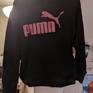 Black & Pink PUMA hoodie
